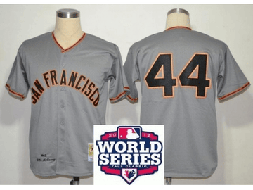 Willie McCovey San Francisco Giants grey jersey
