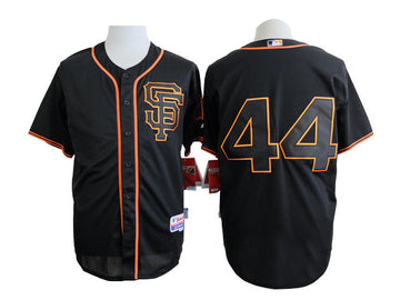 Willie McCovey San Francisco Giants black Alternate jersey