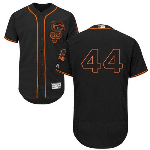 Willie McCovey San Francisco Giants black jersey