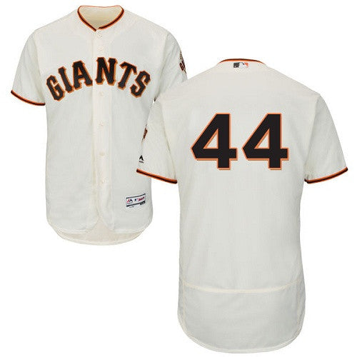 Willie McCovey San Francisco Giants cream jersey