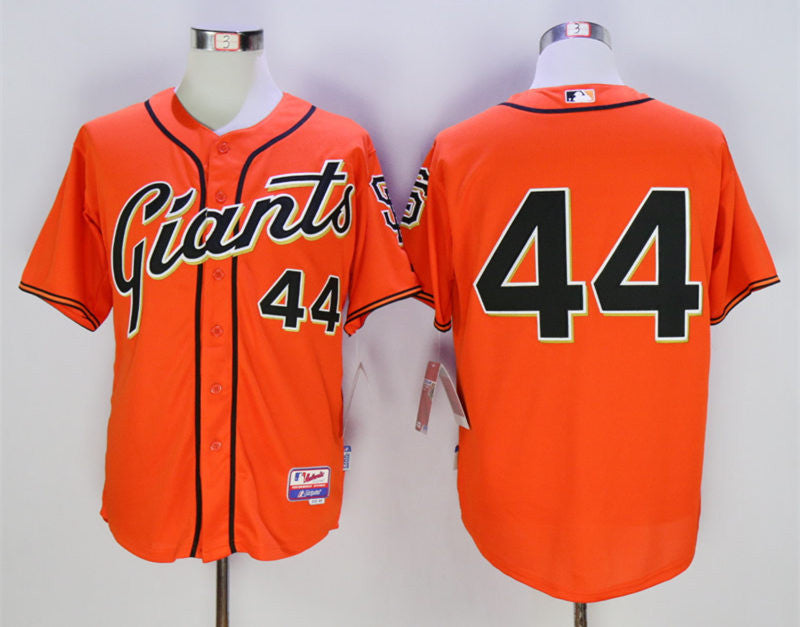 Willie McCovey San Francisco Giants orange jersey