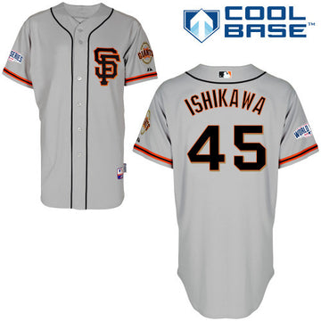 Ishikawa San Francisco Giants grey Road jersey