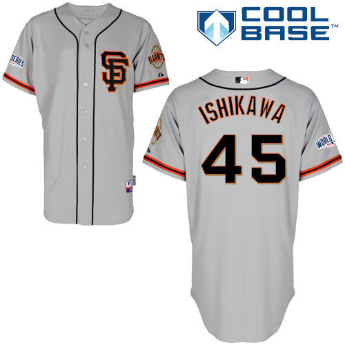 Ishikawa San Francisco Giants grey Road jersey
