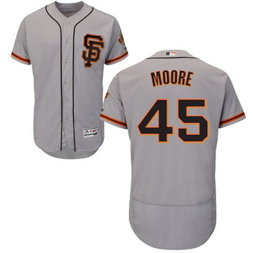 Matt Moore San Francisco Giants gray Road jersey