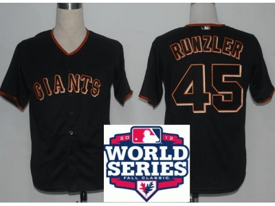 Runzler San Francisco Giants black jersey