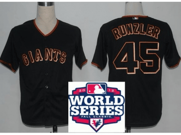 Runzler San Francisco Giants black jersey