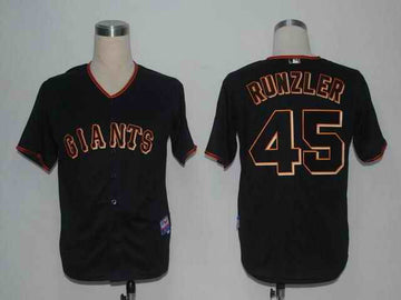 Runzler San Francisco Giants black jersey