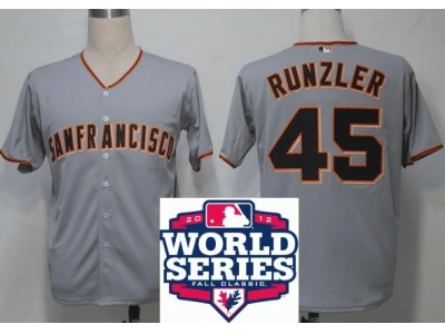 Runzler San Francisco Giants grey jersey