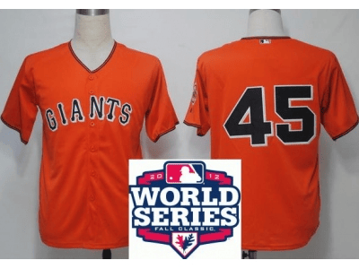 Runzler San Francisco Giants orange jersey