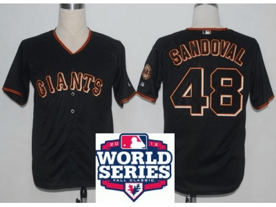Sandoval San Francisco Giants black jersey