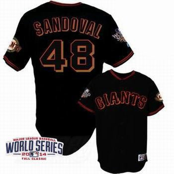 Sandoval San Francisco Giants black jersey