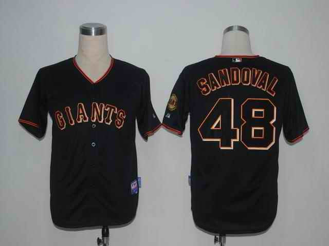 Sandoval San Francisco Giants black jersey