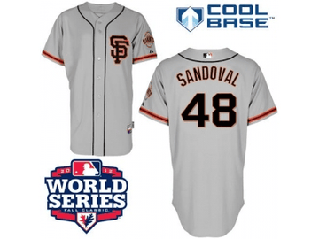 Sandoval San Francisco Giants grey jersey