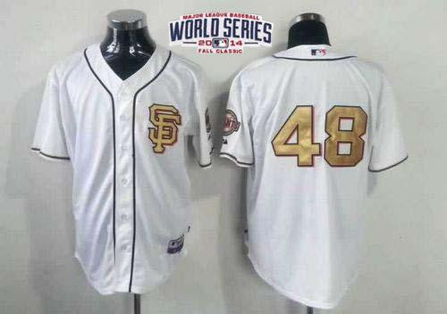 Sandoval White San Francisco Giants gold jersey
