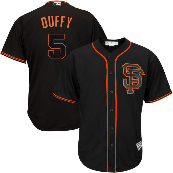 Matt Duffy San Francisco Giants black Alternate jersey