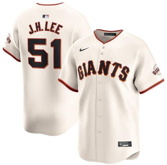 Jung Hoo Lee San Francisco Giants cream jersey