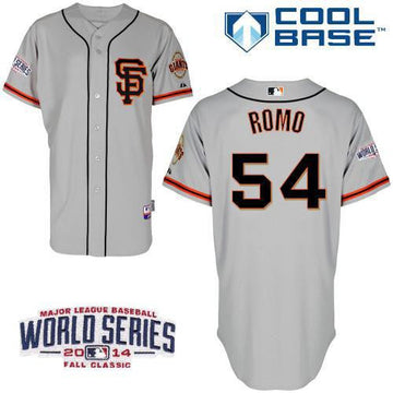 Romo San Francisco Giants grey Road jersey