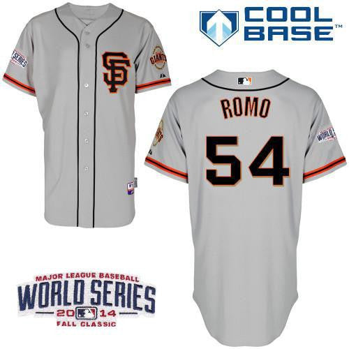 Romo San Francisco Giants grey Road jersey