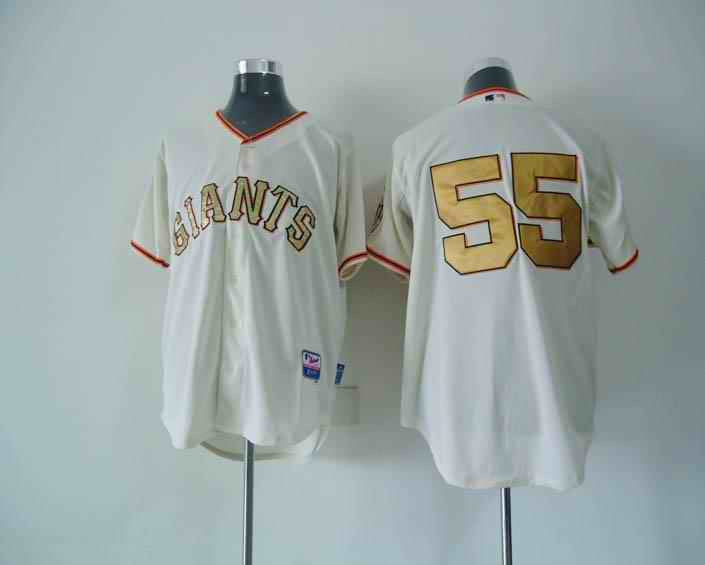 Limcecum San Francisco Giants cream jersey
