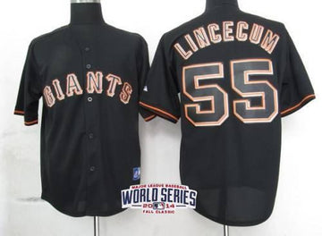 Lincecum San Francisco Giants black jersey