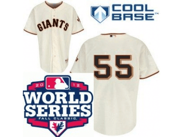 Lincecum San Francisco Giants cream jersey