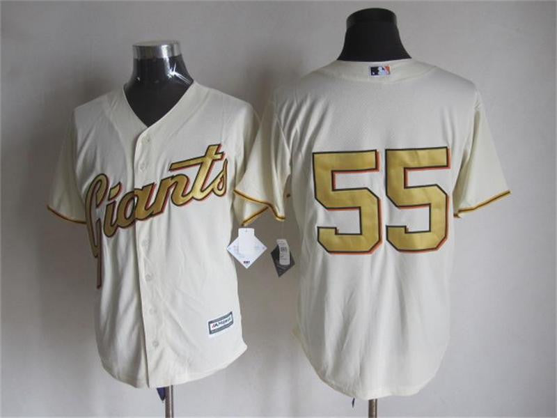 Tim Lincecum San Francisco Giants cream jersey