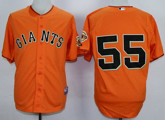 Tim Lincecum San Francisco Giants orange jersey
