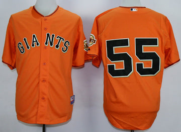Tim Lincecum San Francisco Giants orange jersey