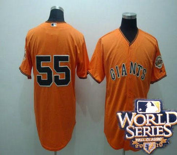 Tim Lincenum San Francisco Giants orange jersey