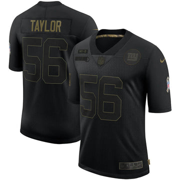 Lawrence Taylor New York Giants black Salute To Service jersey