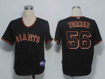Torres San Francisco Giants black jersey