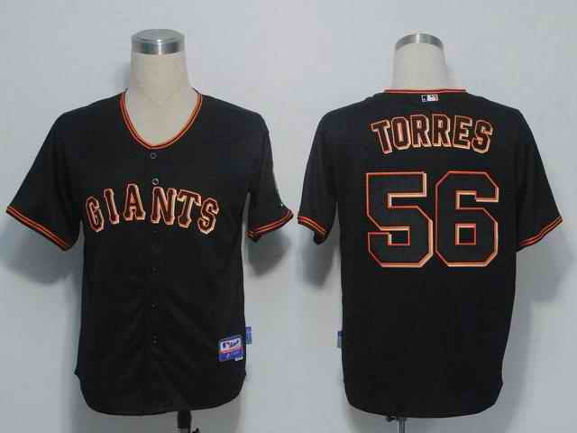 Torres San Francisco Giants black jersey