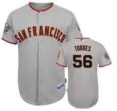 Torres San Francisco Giants grey jersey