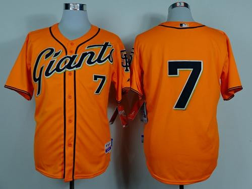 Gregor Blanco San Francisco Giants orange Alternate jersey