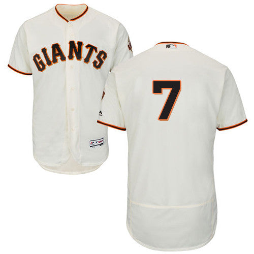 Jimmy Rollins San Francisco Giants cream jersey