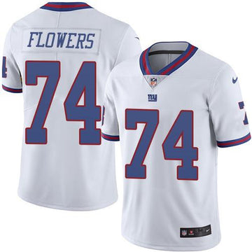 Ereck Flowers New York Giants white Limited jersey