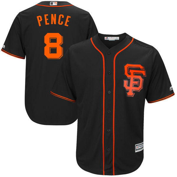 Hunter Pence San Francisco Giants black Alternate jersey