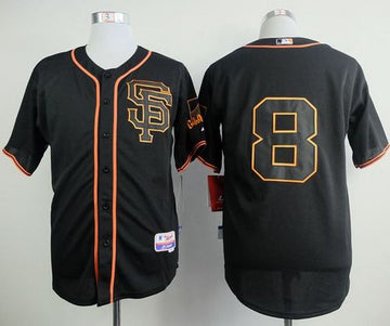 Hunter Pence San Francisco Giants black Alternate jersey