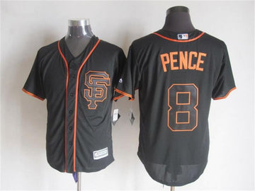 Hunter Pence San Francisco Giants black Alternate jersey