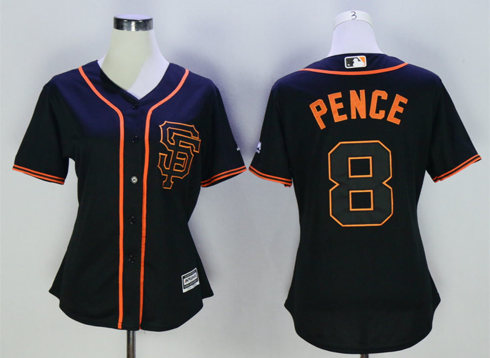 Hunter Pence San Francisco Giants black Alternate jersey