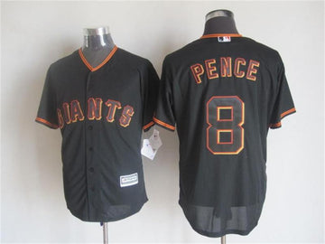 Hunter Pence San Francisco Giants black jersey