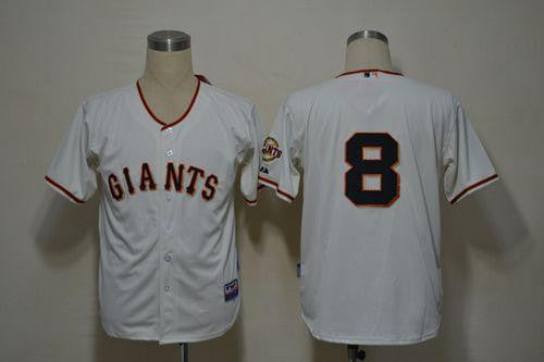 Hunter Pence San Francisco Giants cream jersey