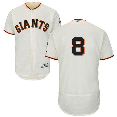 Hunter Pence San Francisco Giants cream jersey