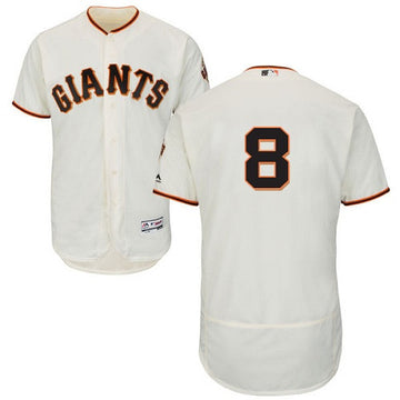 Hunter Pence San Francisco Giants cream jersey