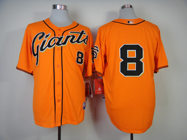 Hunter Pence San Francisco Giants orange jersey