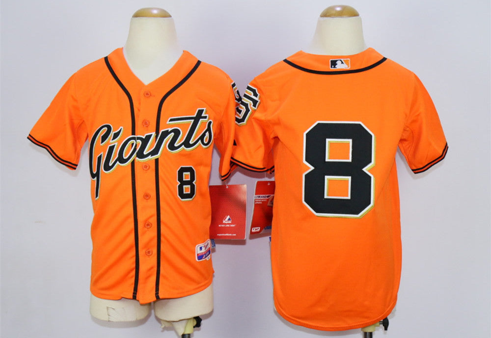 Hunter Pence San Francisco Giants orange jersey