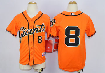 Hunter Pence San Francisco Giants orange jersey