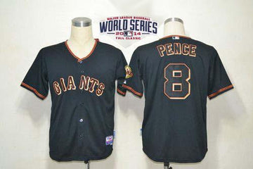 Pence San Francisco Giants black jersey