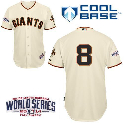 Pence San Francisco Giants cream jersey