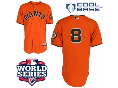 Pence San Francisco Giants orange jersey